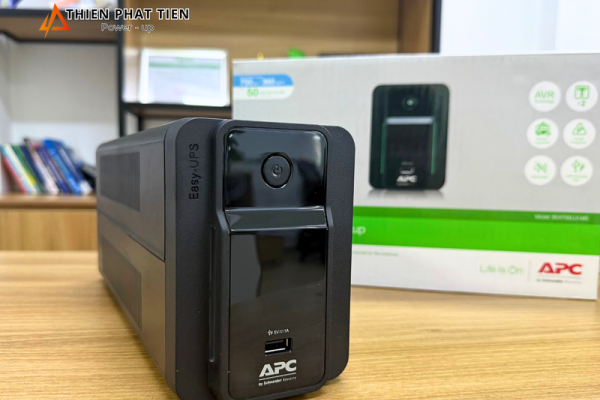 UPS APC BVX700LUI-MS – Giải pháp lưu điện ổn định cho PC, modem, router