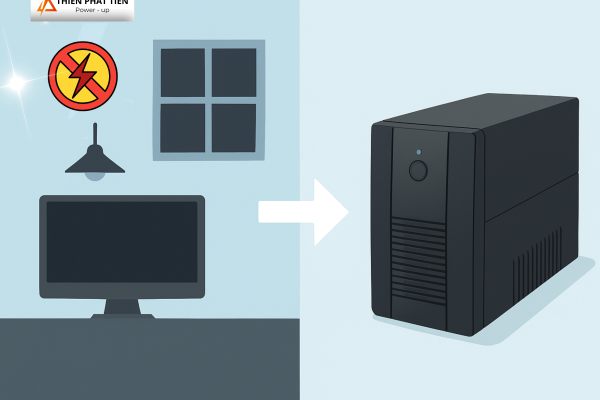 Tác hại khi mất điện đột ngột - vai trò của UPS trong bảo vệ thiết bị