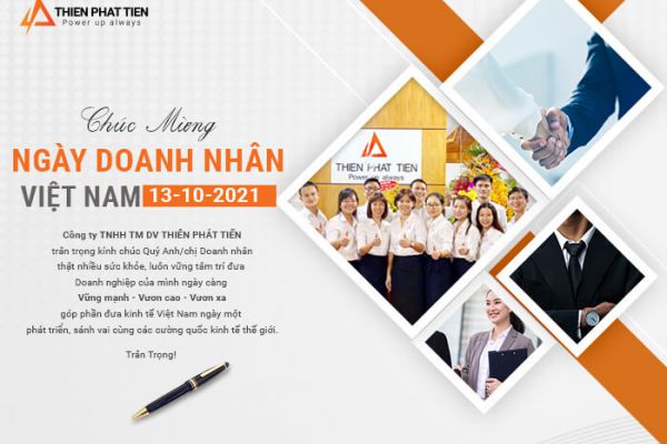Chúc mừng ngày Doanh nhân Việt Nam 13/10/2021