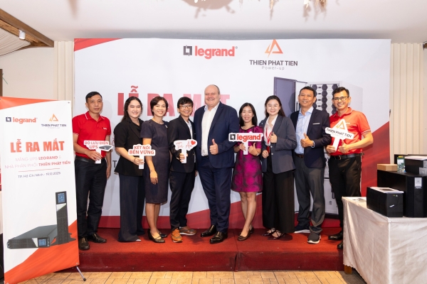 Thiên Phát Tiến Ra Mắt Mảng UPS Legrand – Chính Thức Trở Thành Nhà Phân Phối Tại Việt Nam